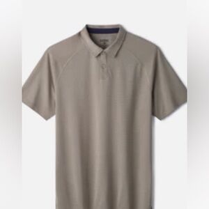 Rhone Delta Pique Polo Sage Green Size M